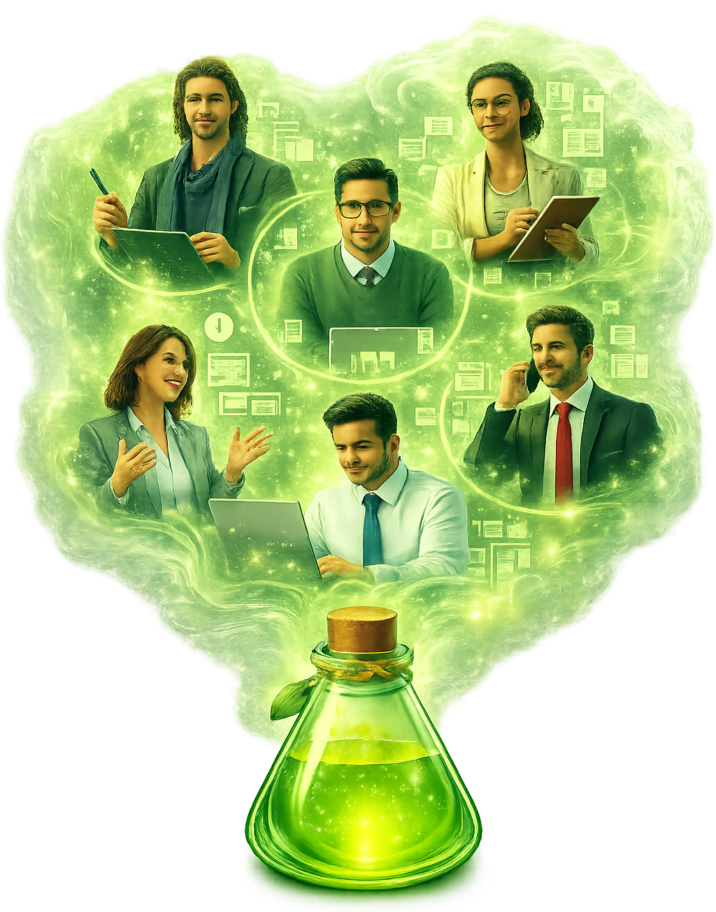 distinct psychological personas matched to different tasks